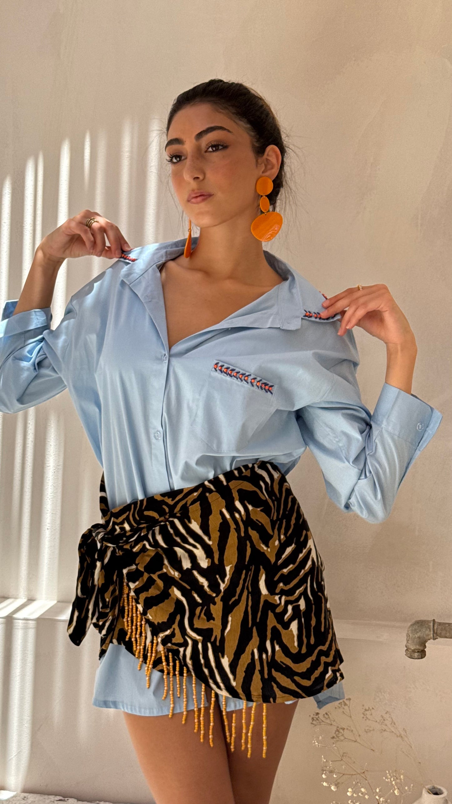 Roar Wrap Skirt