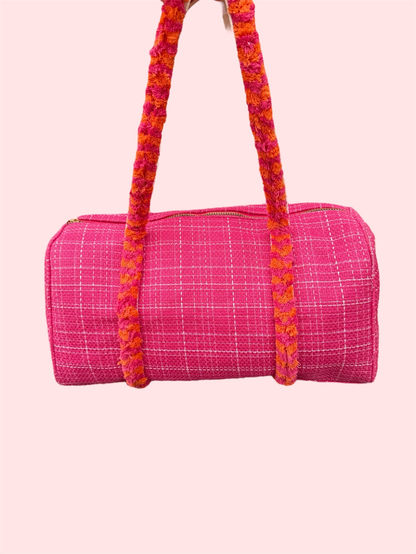 Pom-pom Duffle Bag