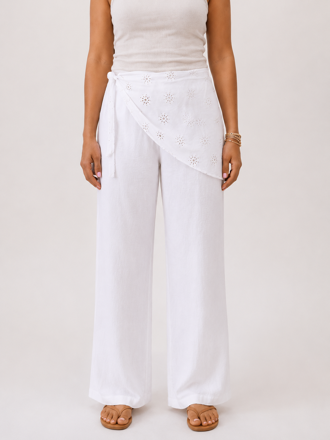 Starlit Pants in White