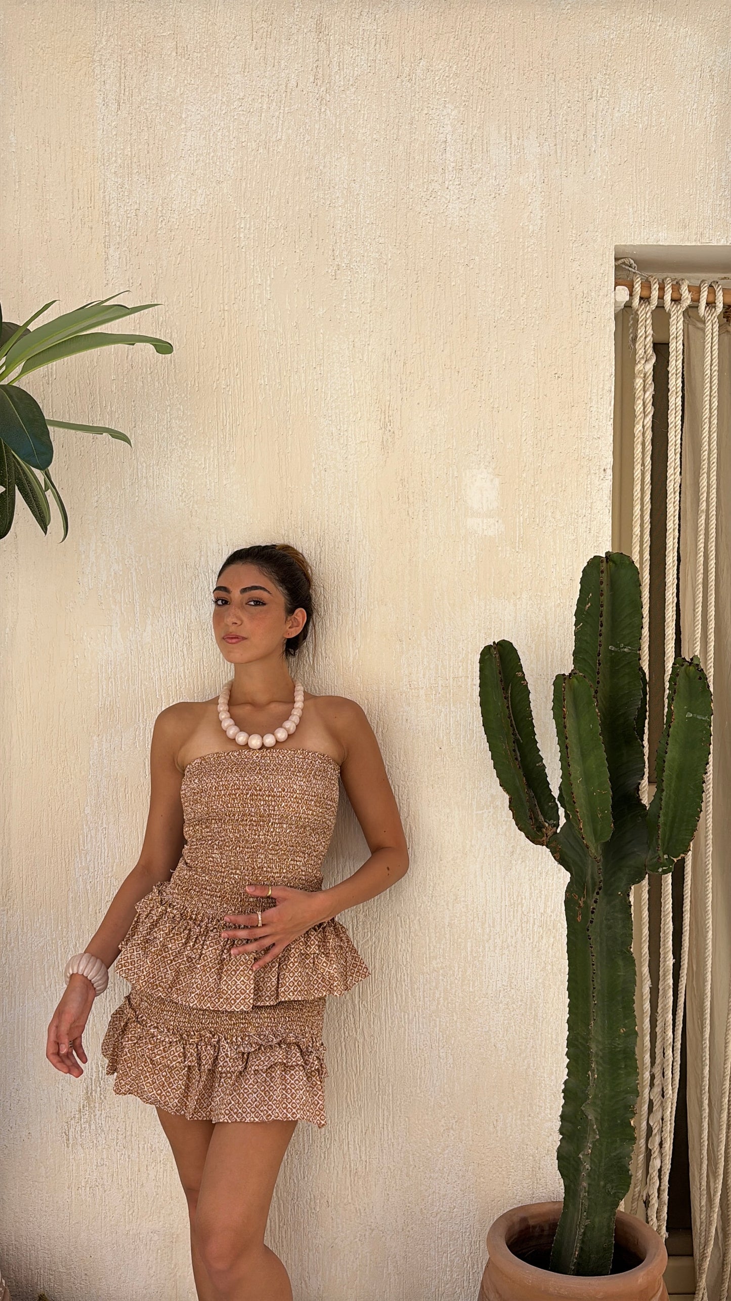 The Ruffle Around Skirt-Top