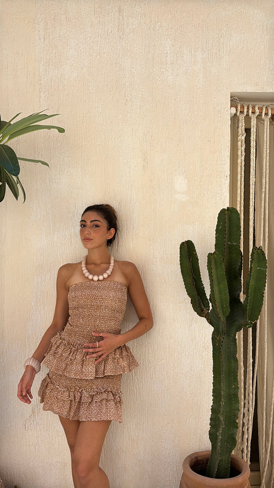 The Ruffle Around Skirt-Top