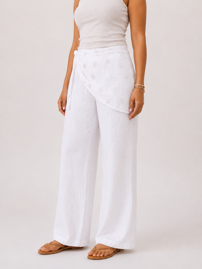 Starlit Pants in White