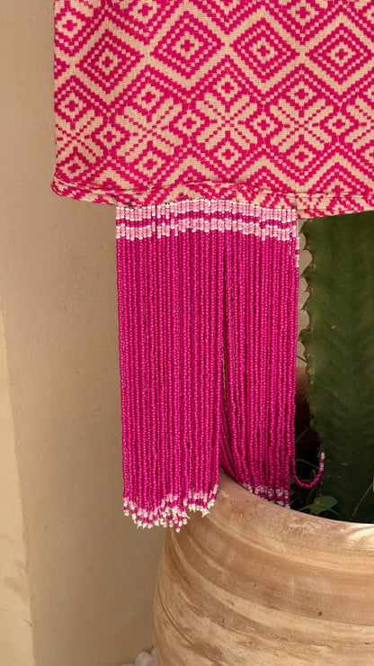 The Fringe Affair Fuchsia Top