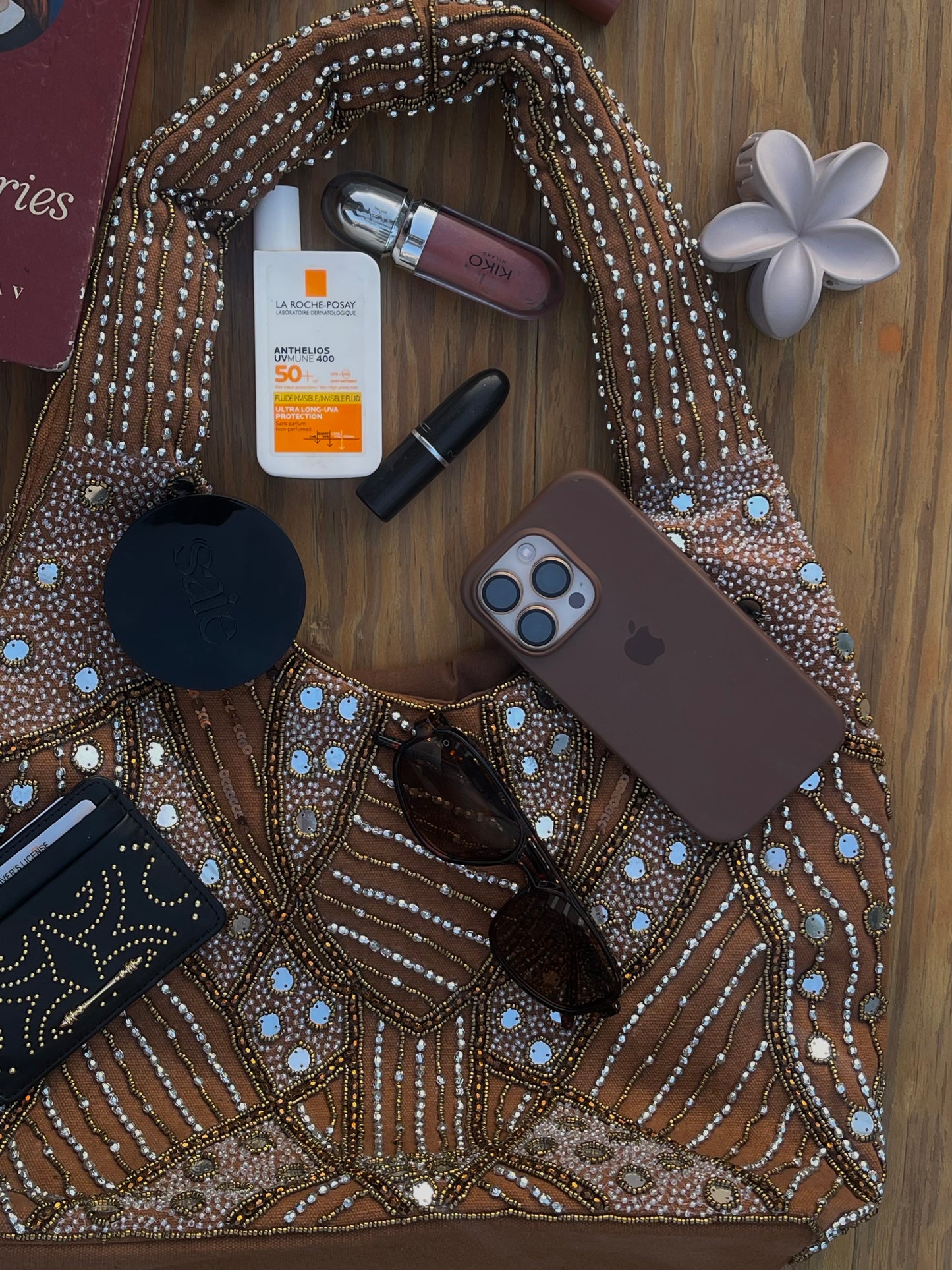 Valentina in Brown Shoulder Bag