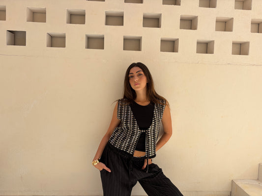 Black & Bold Vest