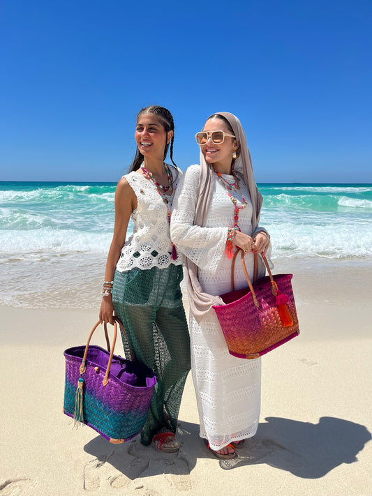 Chasing Tropics Beach bag - Medium